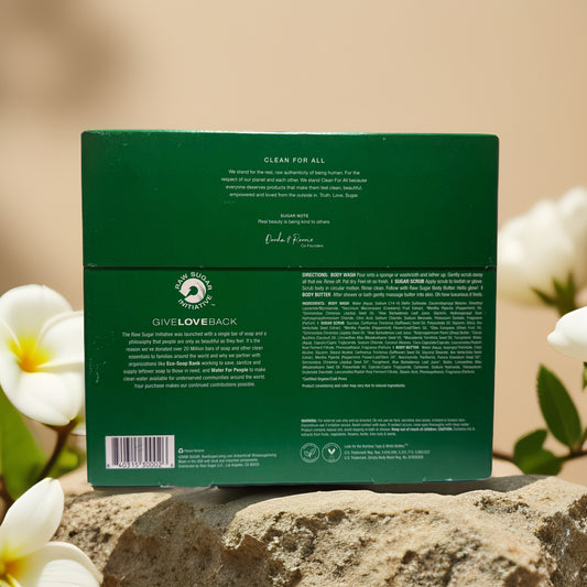 Glow Revival | Raw Radiance Winterberry Body Set by Raw Sugar – 8.3 oz total