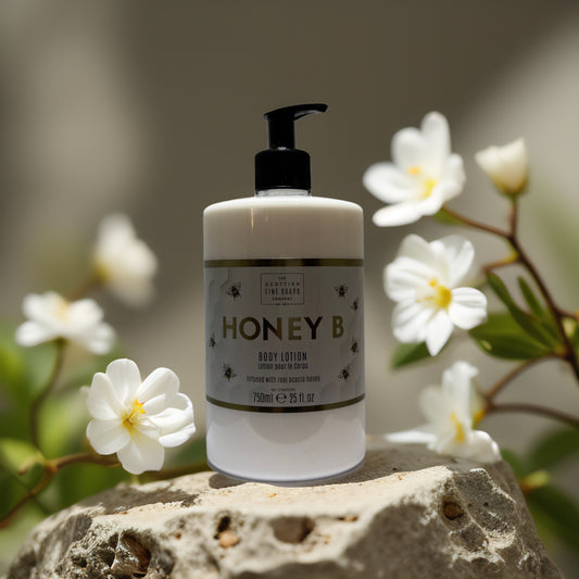 Softening Radiance | Honey B Body Lotion by The Scottish Fine Soaps – 25 fl oz