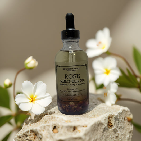 Nourishing Glow | Rose Multi-Use Oil by Beauté de Provence – 4.0 fl oz