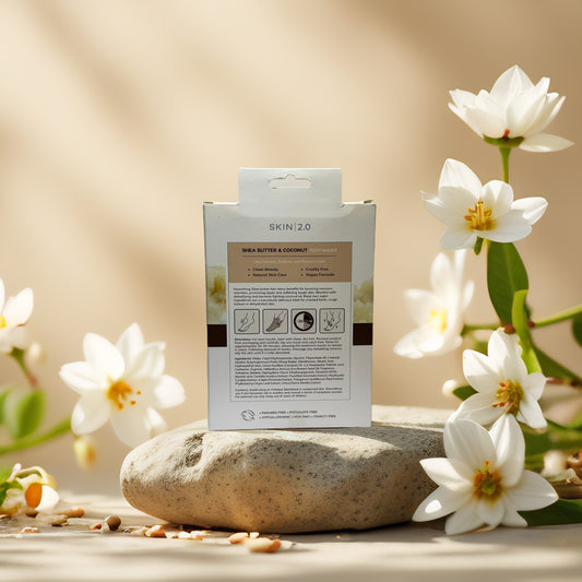 Intensive Repair & Softening | Shea Butter & Coconut Foot Masks by Skin 2.0 – 2.5 fl oz