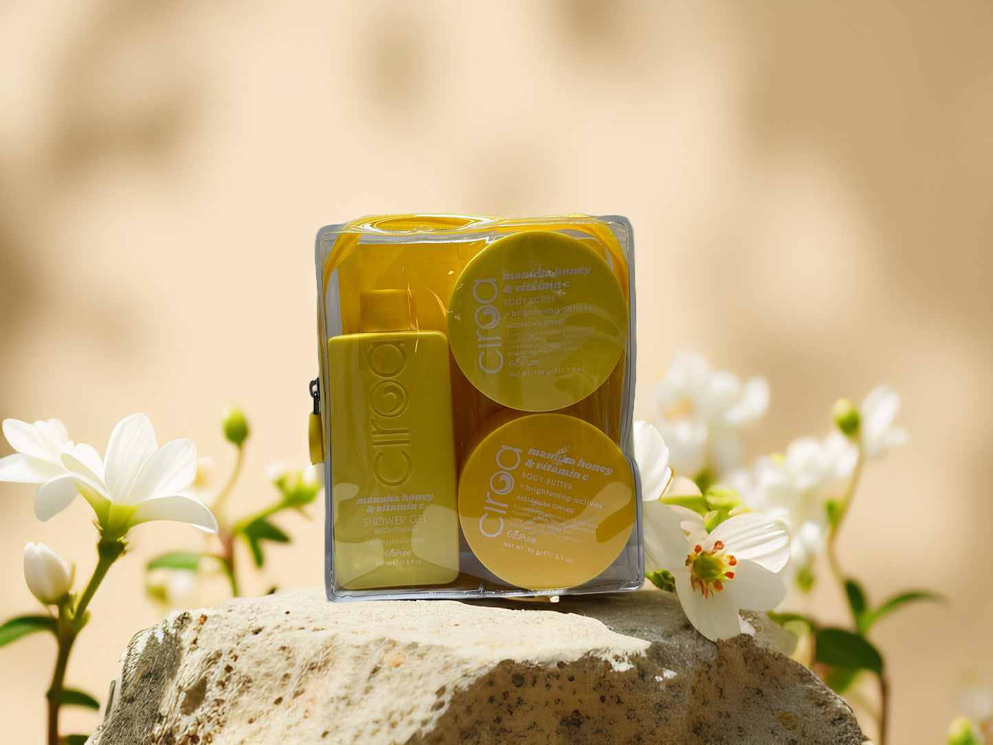 Brightening Glow | Manuka Honey & Vitamin C Mini Body Trio by Circa Australia