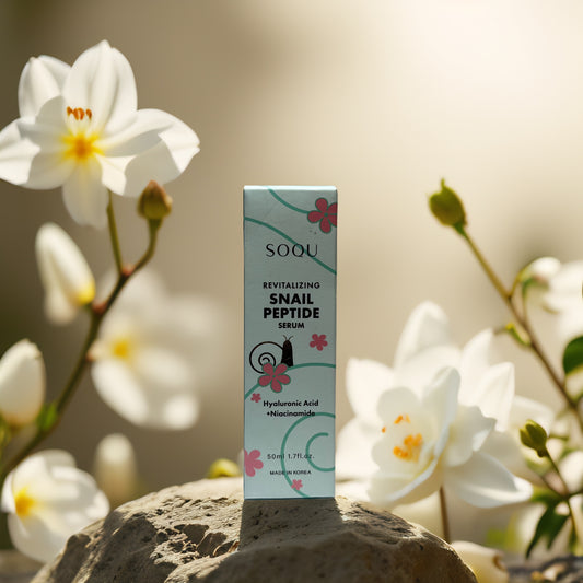Hydration + Barrier Repair | Snail Peptide Facial Serum by Soqu – 1.7 fl oz