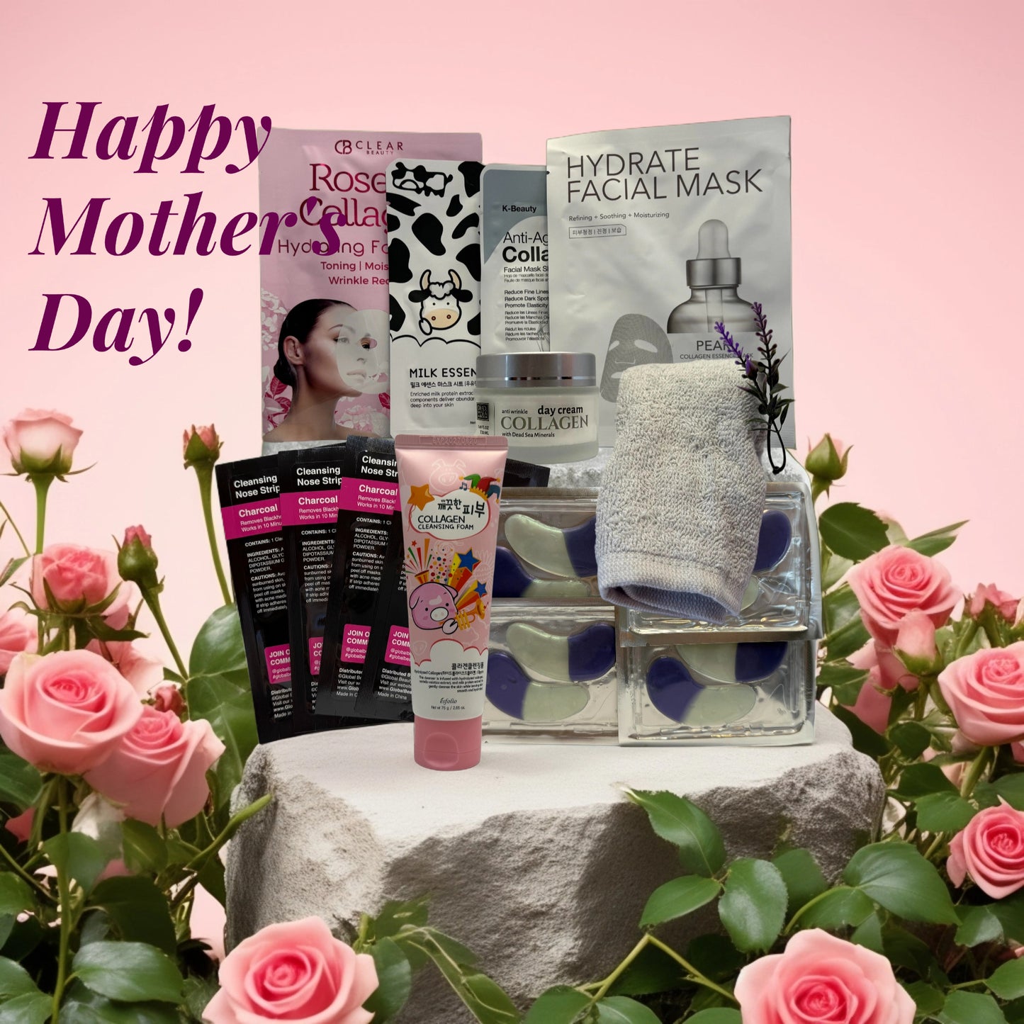 Collagen Boost: 30 Days of Skincare, Simple Basics - Curated for You Collection