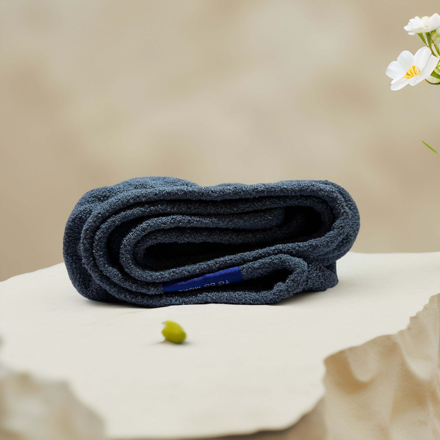 Faster Hair Drying | Aquis Wrap Hair-Drying Tool by Aquis - Steel Blue