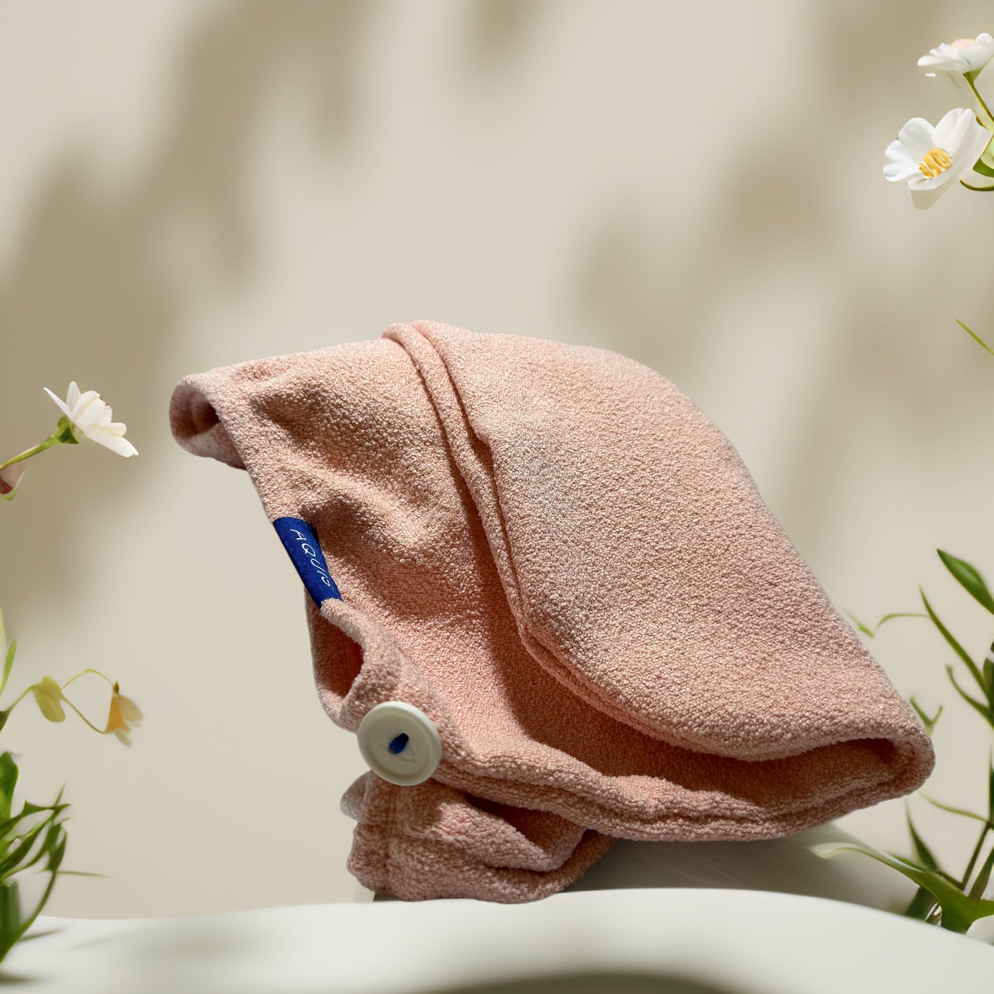 Faster Hair Drying | Aquis Wrap Hair-Drying Tool by Aquis - Pale Pink