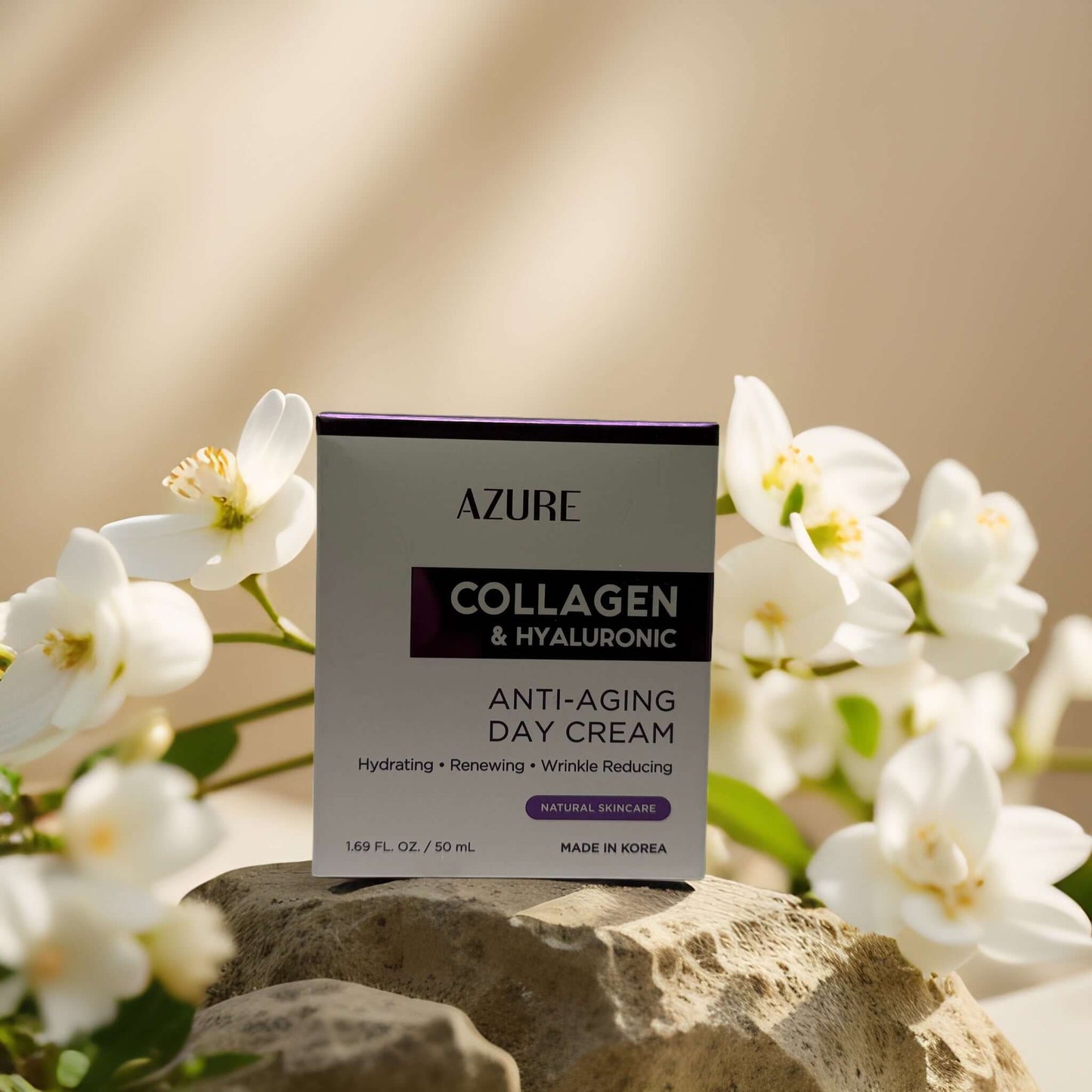 Firming + Wrinkle Support | Collagen & Hyaluronic Day Cream by Azure – 1.7 fl oz