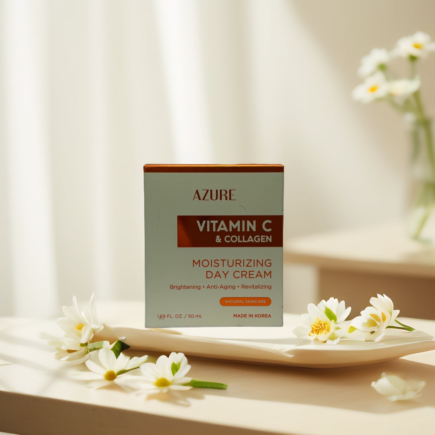 Brightening & Hydrating Daily Care | Vitamin C Day Cream by Azure - 1.7 fl oz