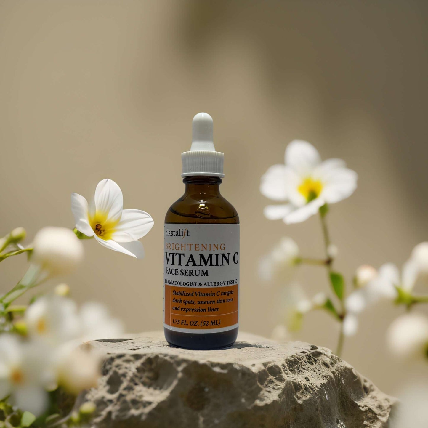 Brightening & Firming | Vitamin C Anti-Aging Face Serum by Elastalift – 1.8 fl oz