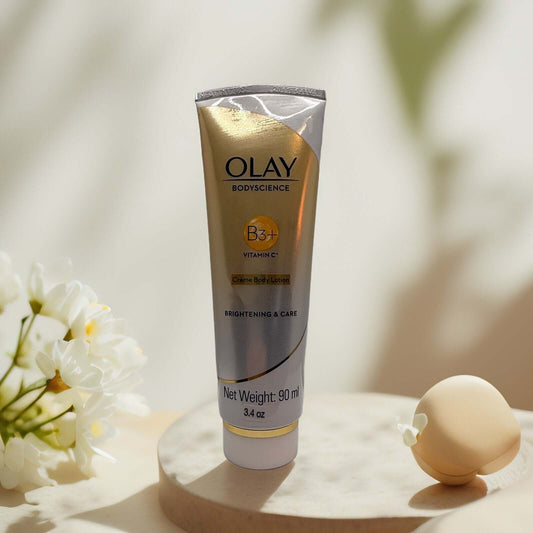 OLAY Bodyscience Crème Body Lotion B3+ Vitamin C 90ml tube