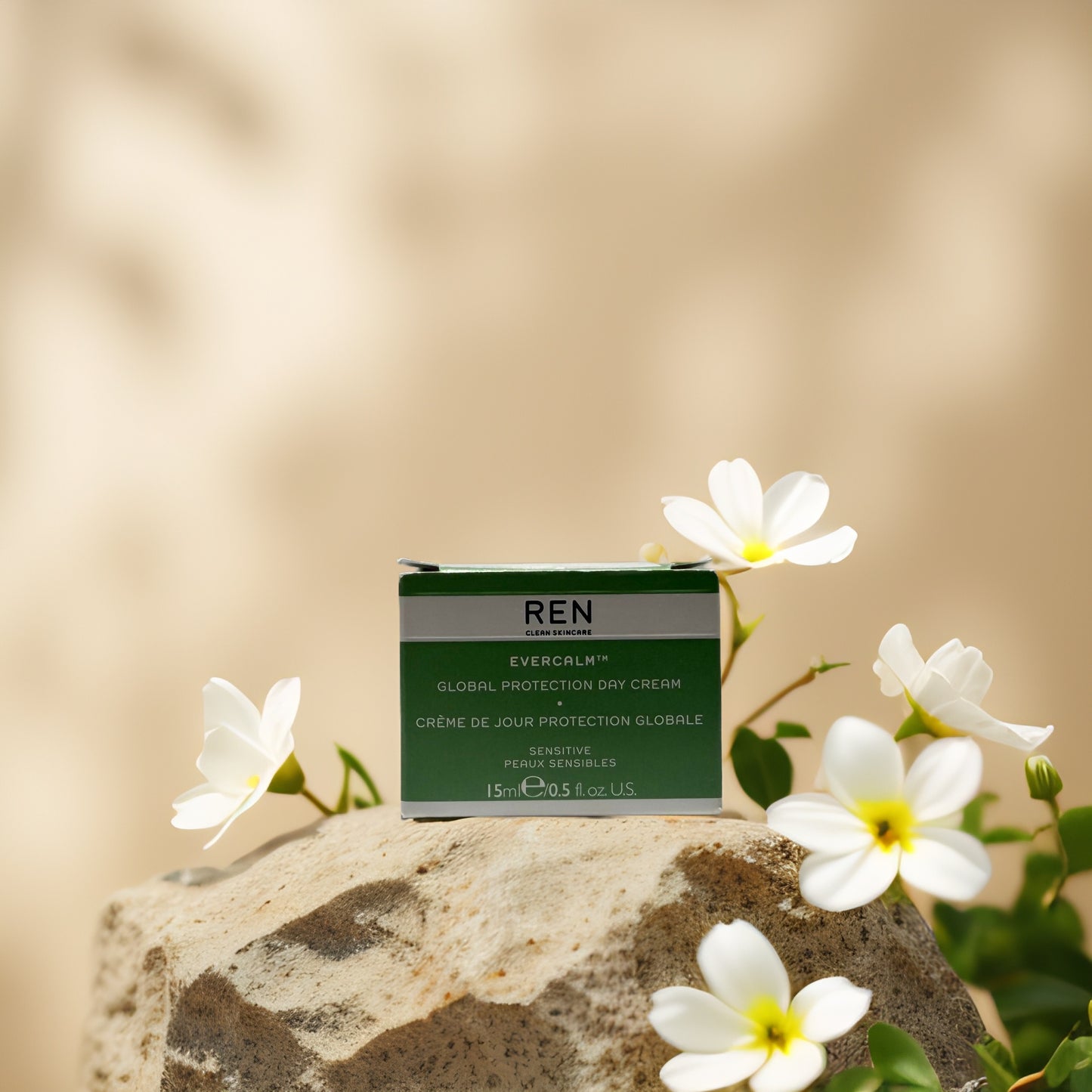 Calming & Barrier Repair | Global Protection Day Cream by REN – 0.5 fl oz