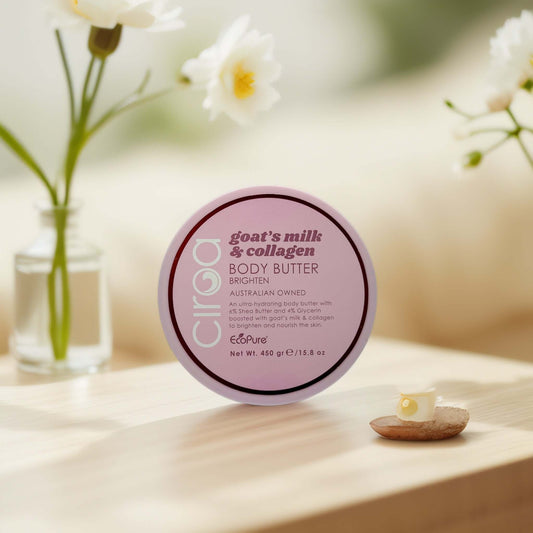 Brighten & Soften | Goat’s Milk Body Butter by Circa Beauty – 15.8 fl oz