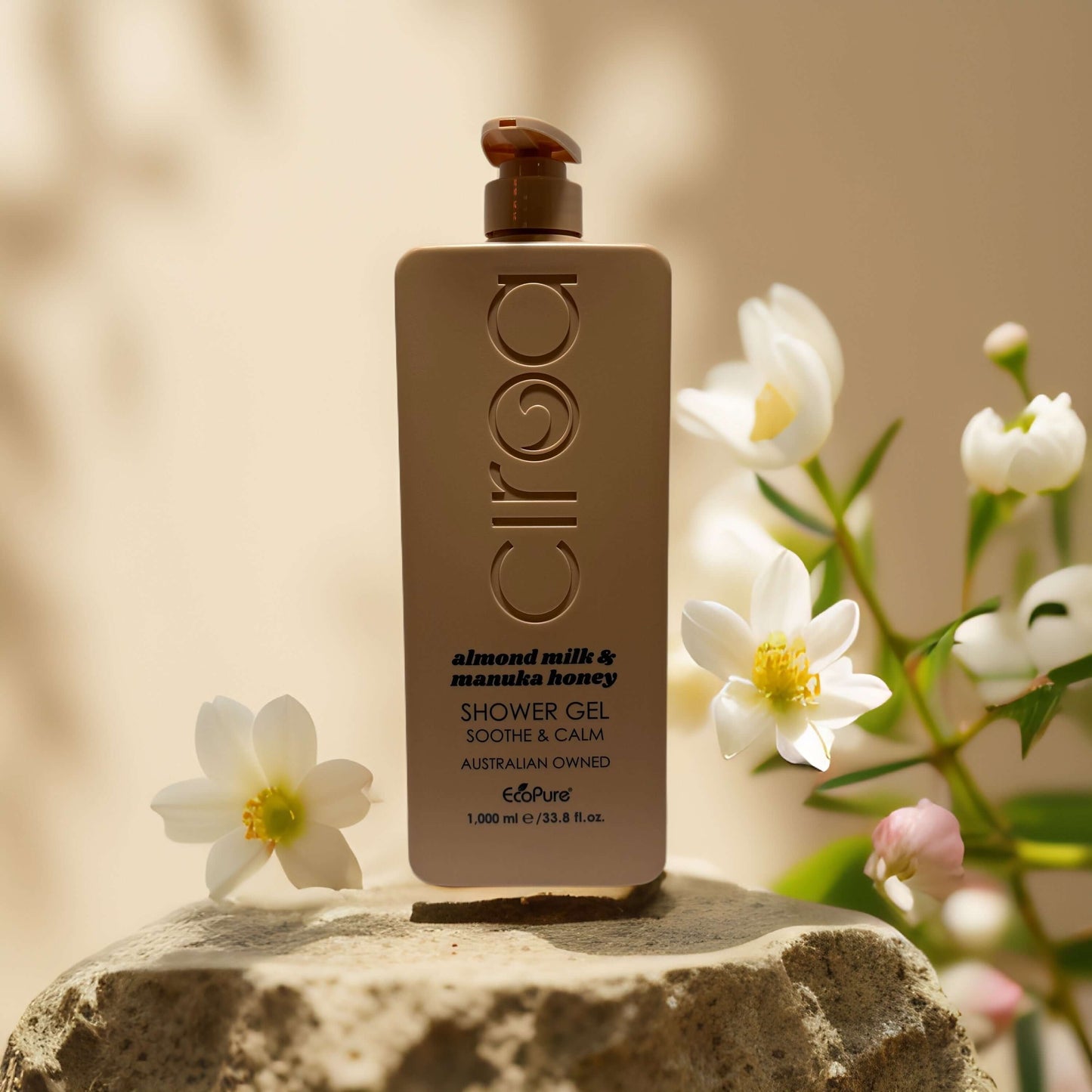 Hydrate & Rejuvenate | Ashwagandha + Walnut Oil Shower Gel by Ciroa – 33.8 fl oz