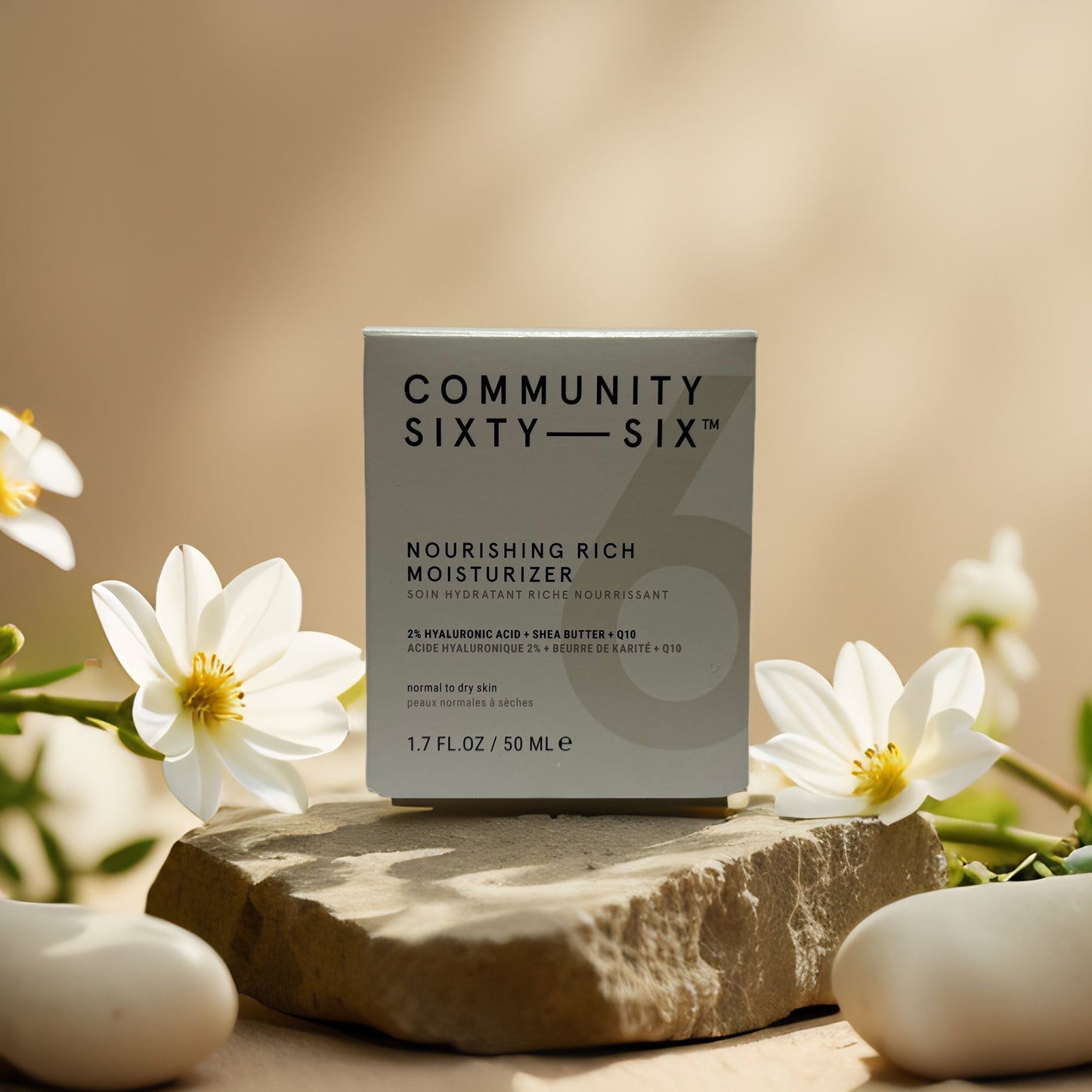 Barrier Support & Hydration | Rich Moisturizer by Community Sixty-Six – 1.7 fl oz