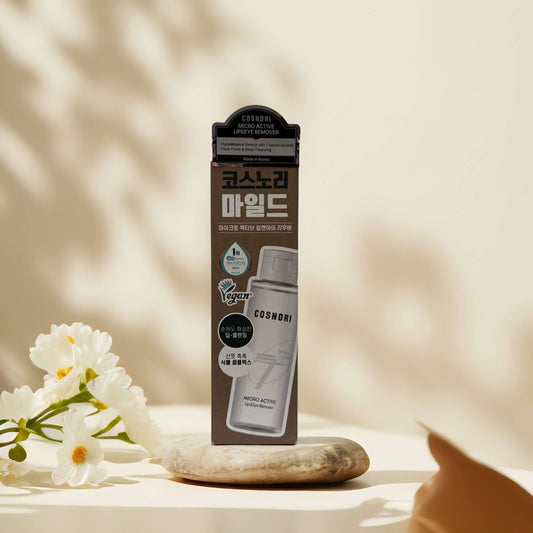 Gentle Double-Cleansing | Micro Active Lip & Eye Remover by COSNORI – 3.4 fl oz