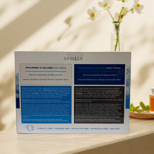 Deep Hydration | Hyaluronic & Collagen Duo Cream by Skin Aesthetics - 1.7 fl oz