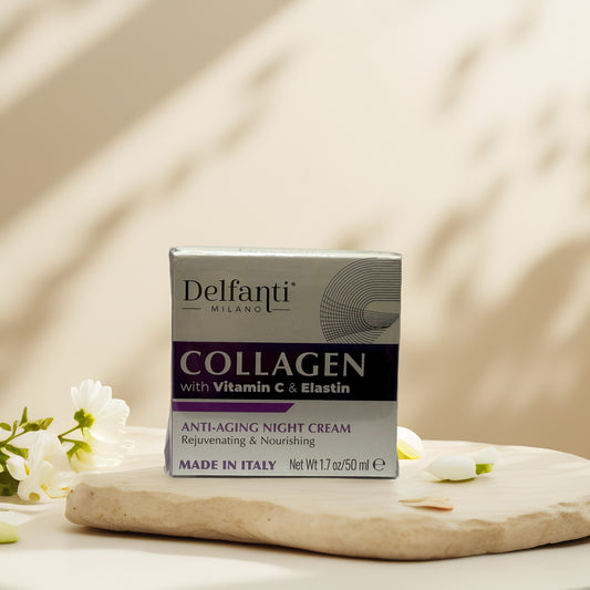 Firm & Rejuvenate | Collagen Night Cream by Delfanti Milano - 1.7 fl oz