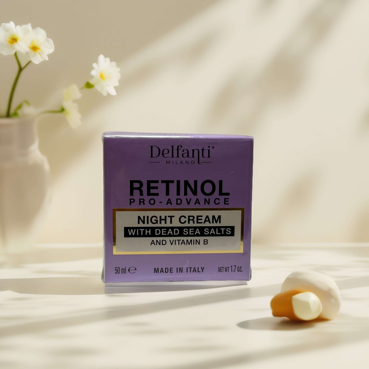 Overnight Renewal | Retinol Night Cream by Delfanti – 1.7 fl oz