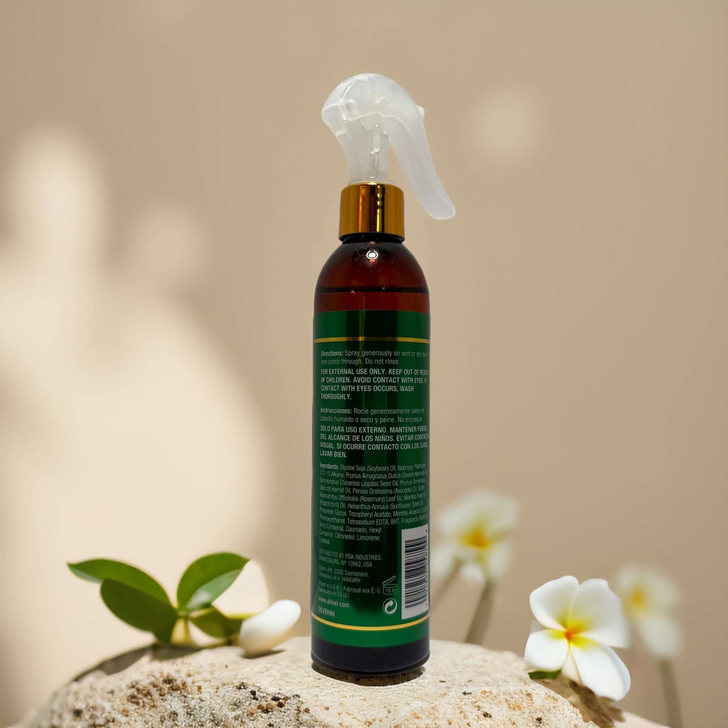 Growth Support | Strengthening Leave-In Spray by Difeel – 8.0 fl oz