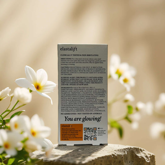 Brightening & Firming | Vitamin C Anti-Aging Face Serum by Elastalift – 1.8 fl oz