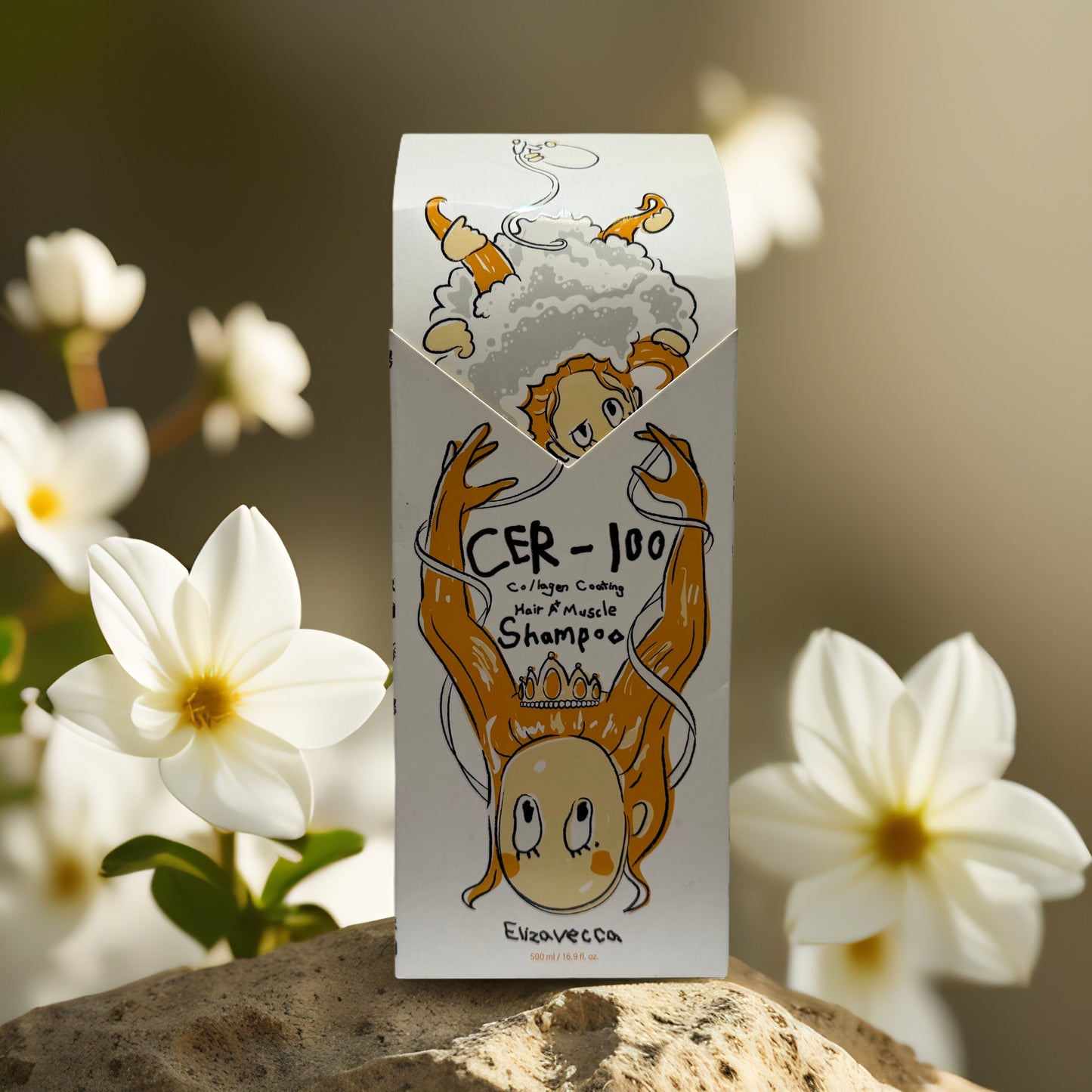 Strengthening Cleanse | CER-100 Collagen Shampoo by Elizavecca – 16.9 fl oz