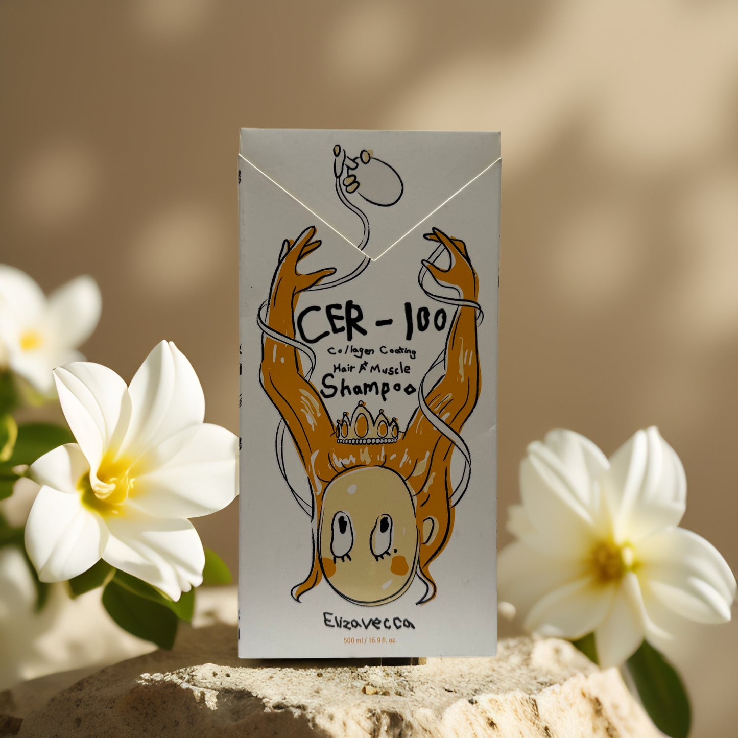 Strengthening Cleanse | CER-100 Collagen Shampoo by Elizavecca – 16.9 fl oz