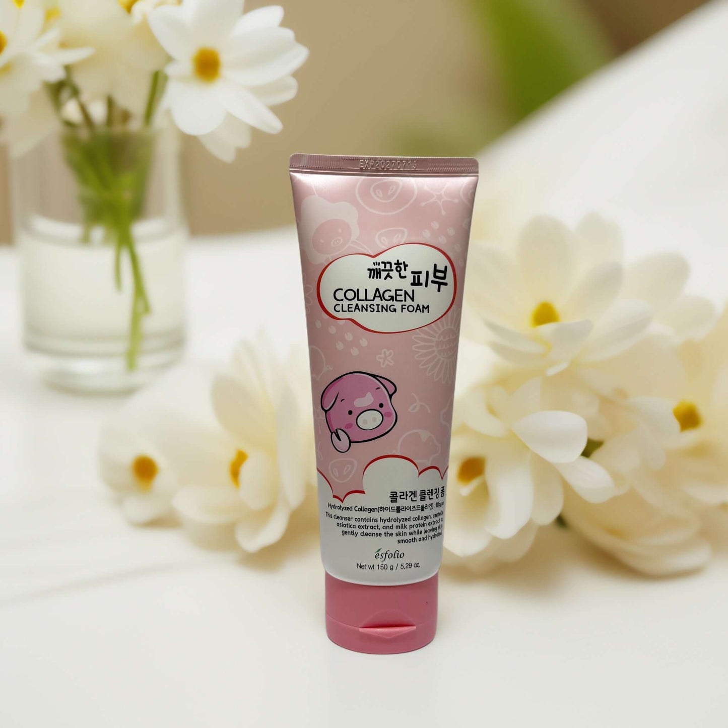 Cleanses & Softens | Collagen Cleansing Foam by Esfolio - 5.3 fl oz