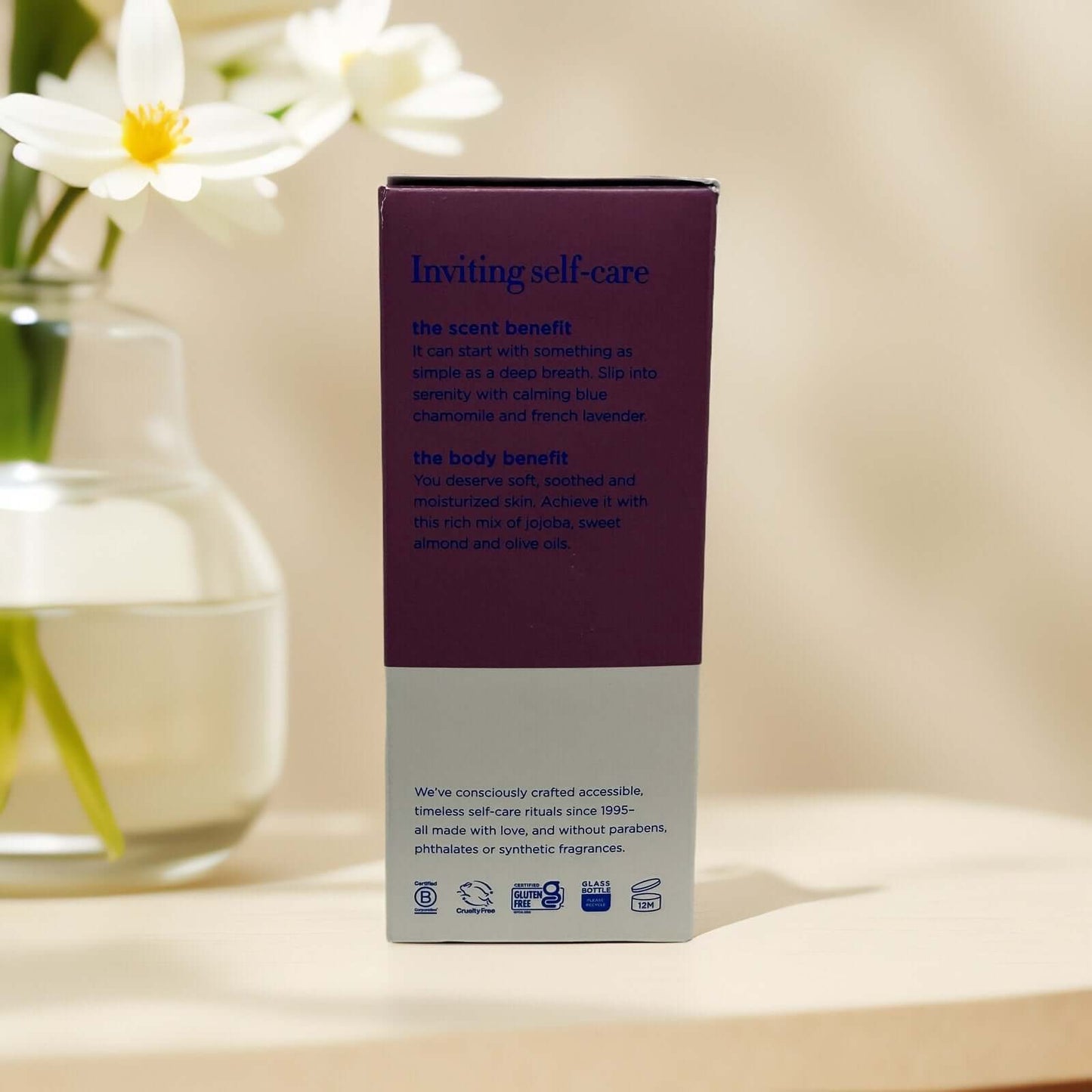 Indulging in self-care with EO Essential Oils bath oil.
