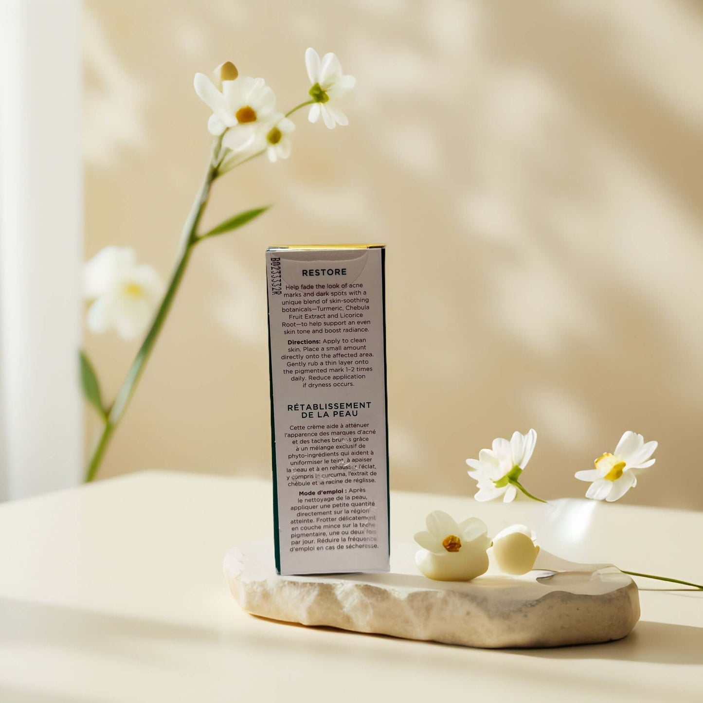 Burt's Bees Post Acne Mark Cream in elegant packaging