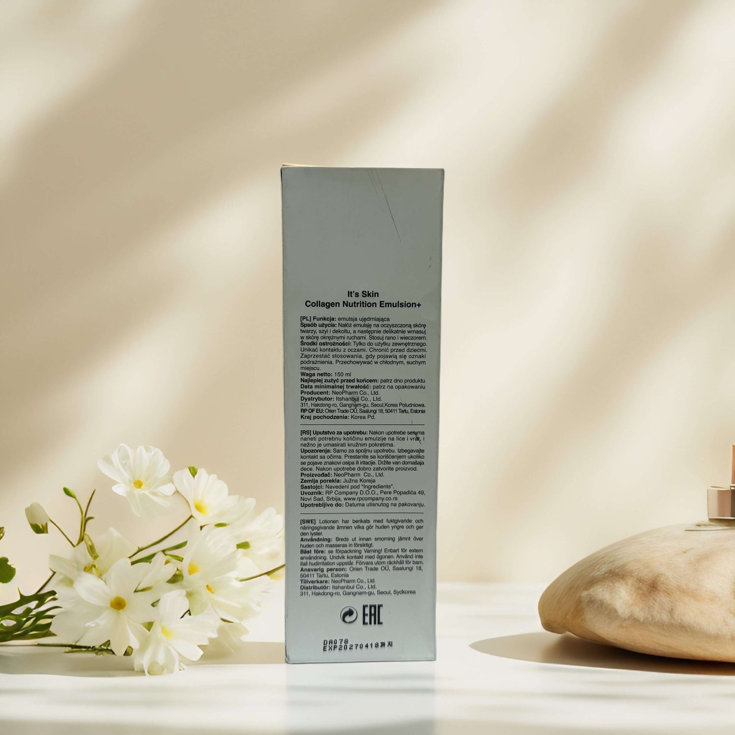 Firming & Revitalizing | Collagen Nutrition Emulsion+ by It’s Skin – 5.1 fl oz
