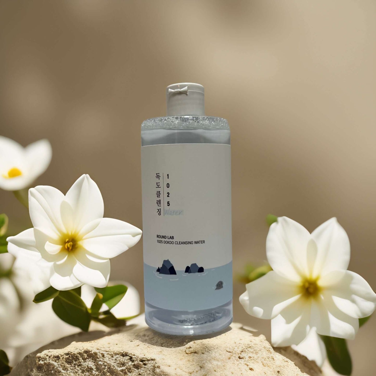 Gentle Makeup Removal | 1025 Dokdo Cleansing Water by Round Lab – 13.5 fl oz