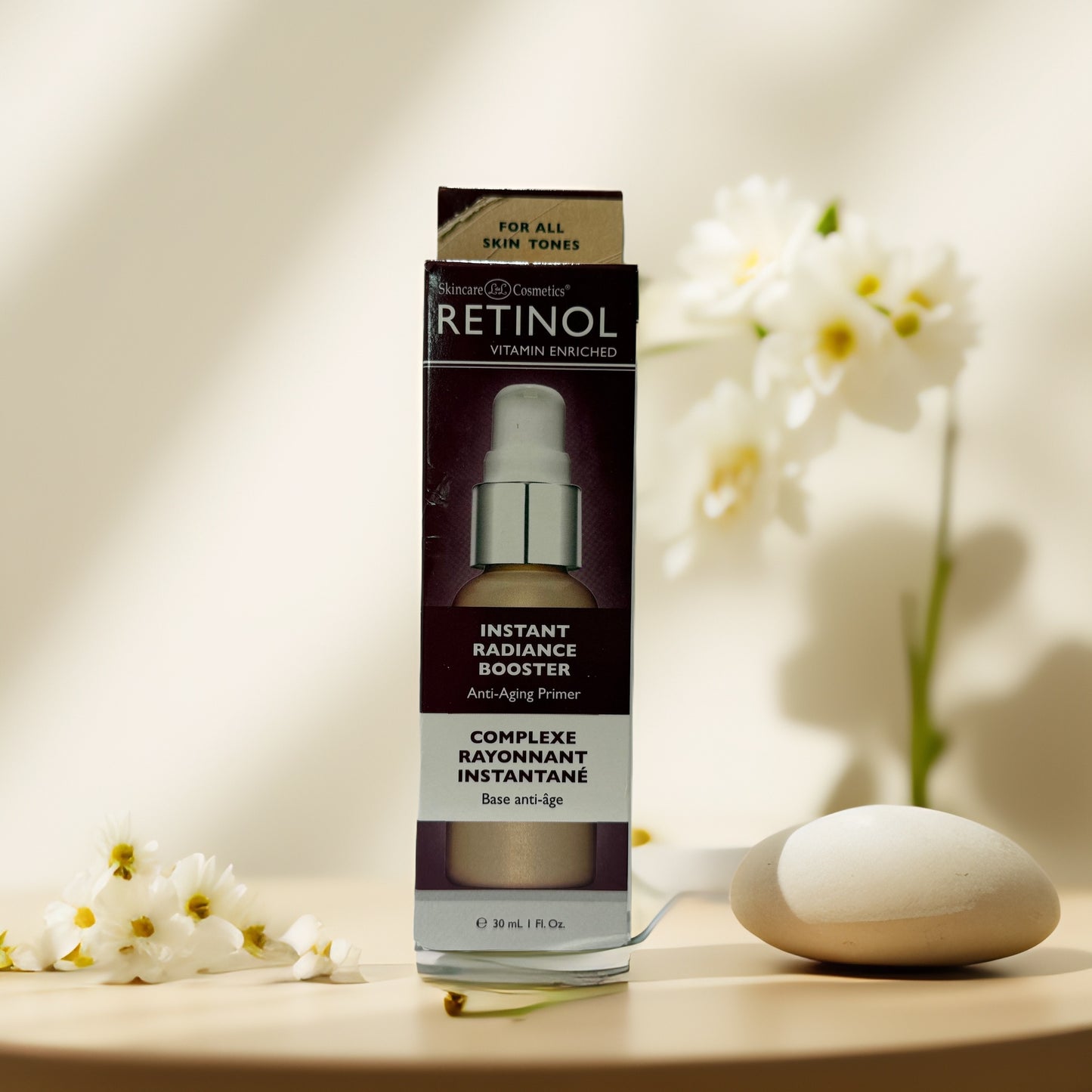 Glow & Prime | Retinol Instant Radiance Booster, by Skincare Cosmetics - 1.0 oz