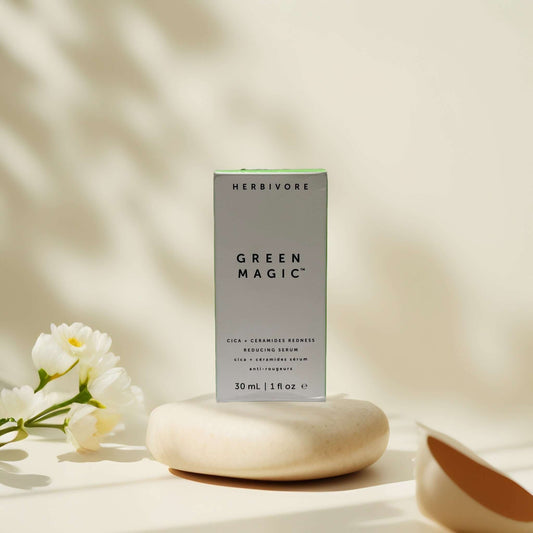 Soothe Redness Fast | Green Magic Redness Serum by Herbivore – 1 fl oz