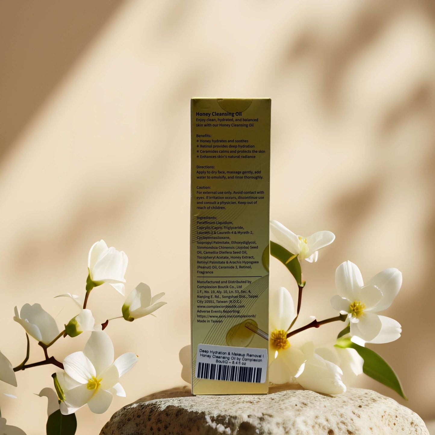 Deep Hydration & Makeup Removal | Honey Cleansing Oil by Complexion Boutik – 8.4 fl oz
