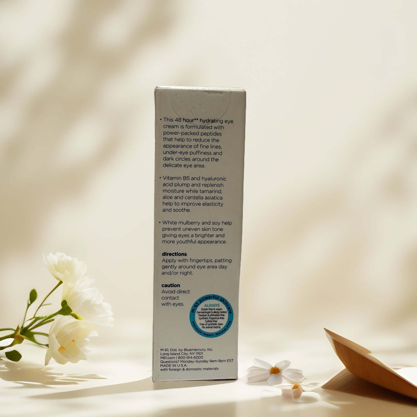 Depuff & Hydrate | Hydraboost Eye Cream by M-61 – 0.5 fl oz