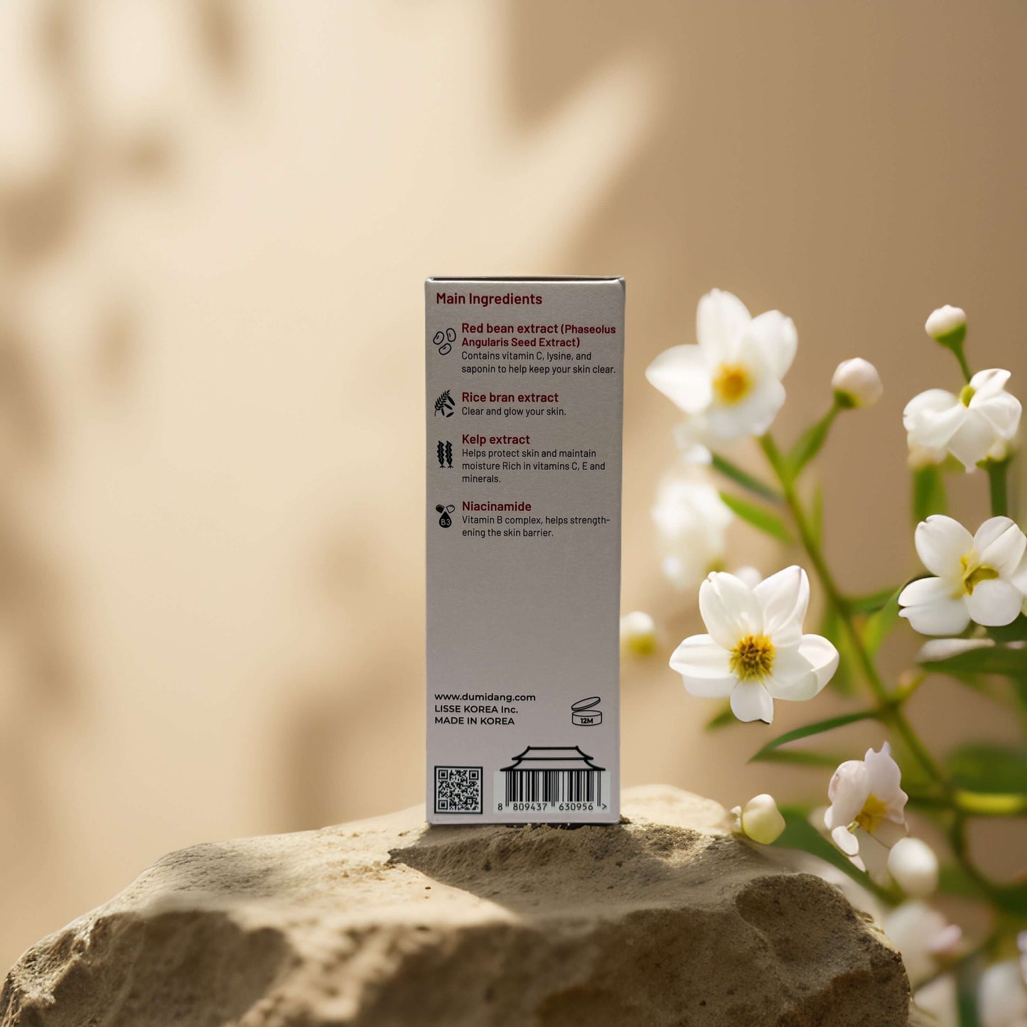 Hydrating & Brightening | Red Bean Facial Serum by Dumidang