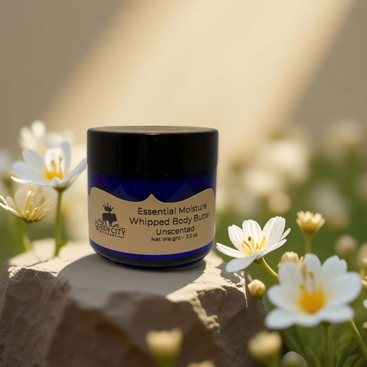 POS Hydrating Whipped Body Butter, Unscented - QCS Essential Moisture, light and breathable, 2 fl oz.