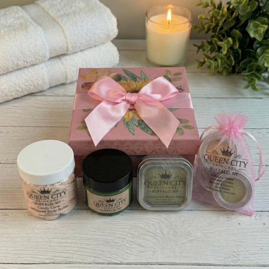 Handcrafted Queen City Self Care Box - Luxury Bath & Body Kit