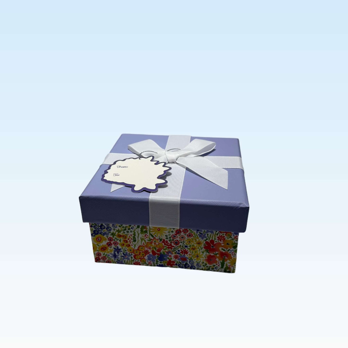 Keepsake Boxes with Bow for Gift Sets and Curated Skincare