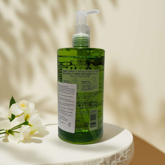 Nourishing Deep Clean | Cleansing Oil with Olive & Argan Oil by Devé – 16.9 fl oz