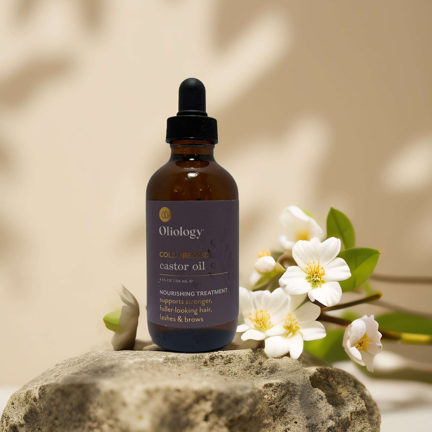 Strength & Nourish | Cold Pressed Castor Oil by Oliology – 4 fl oz