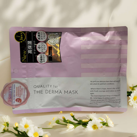 Plump & Protect | The Derma Mask 7-Sheet Pack (Made in Japan)