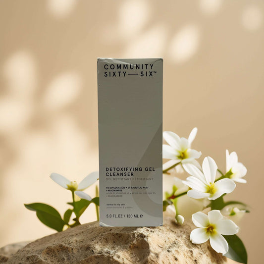 Pore-Refining Facial Detox | Gel Cleanser by Community Sixty-Six – 5.0 fl oz