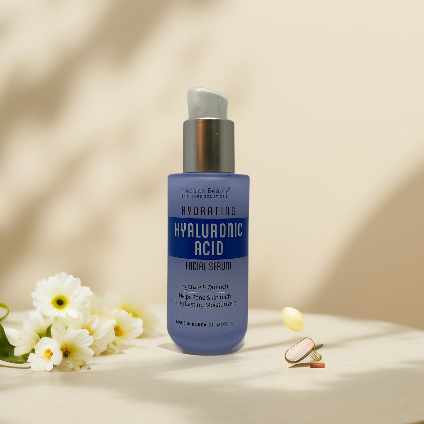 Hydrate & Quench | Precision Beauty Hyaluronic Acid Facial Serum - 2 fl oz