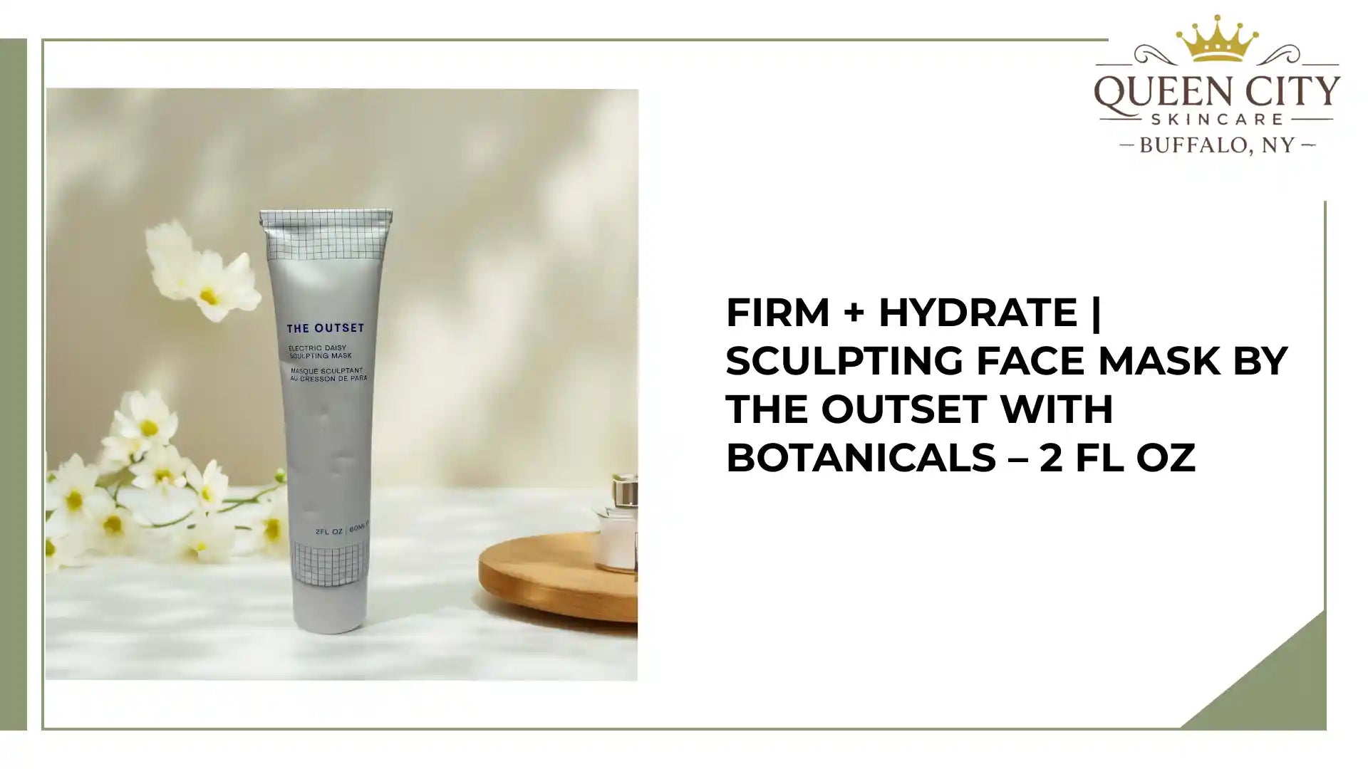 Firm + Hydrate | Sculpting Face Mask by The Outset with Botanicals – 2 fl oz by@Outfy