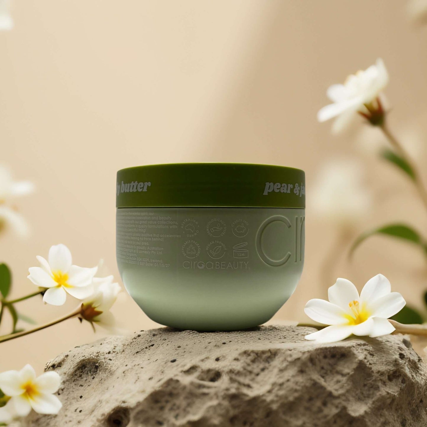 Protect & Rejuvenate | Pear & Jasmine Body Butter by Ciroa – 15.8 oz