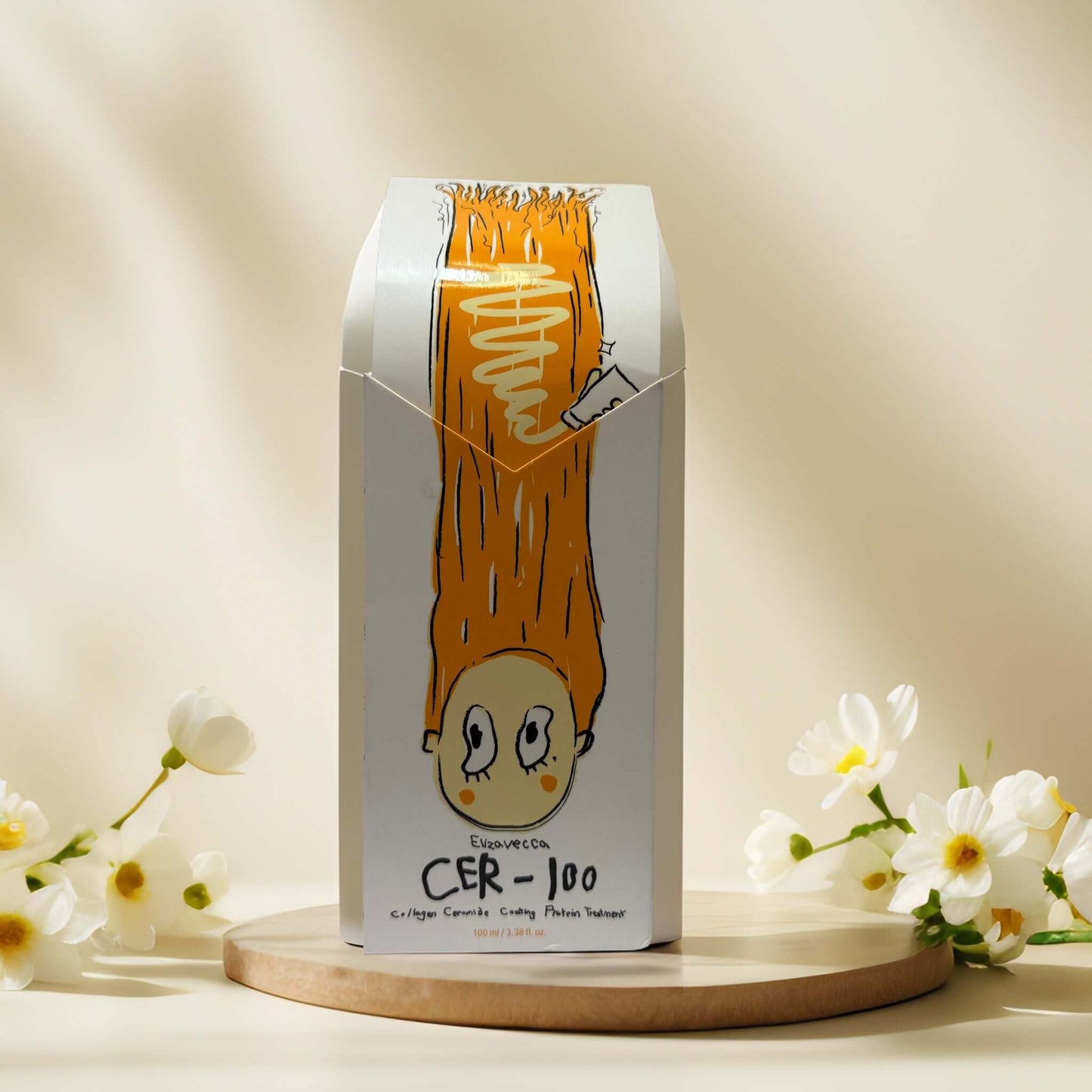 Elizavecca CER-100 Collagen Ceramide Hair Treatment packaging