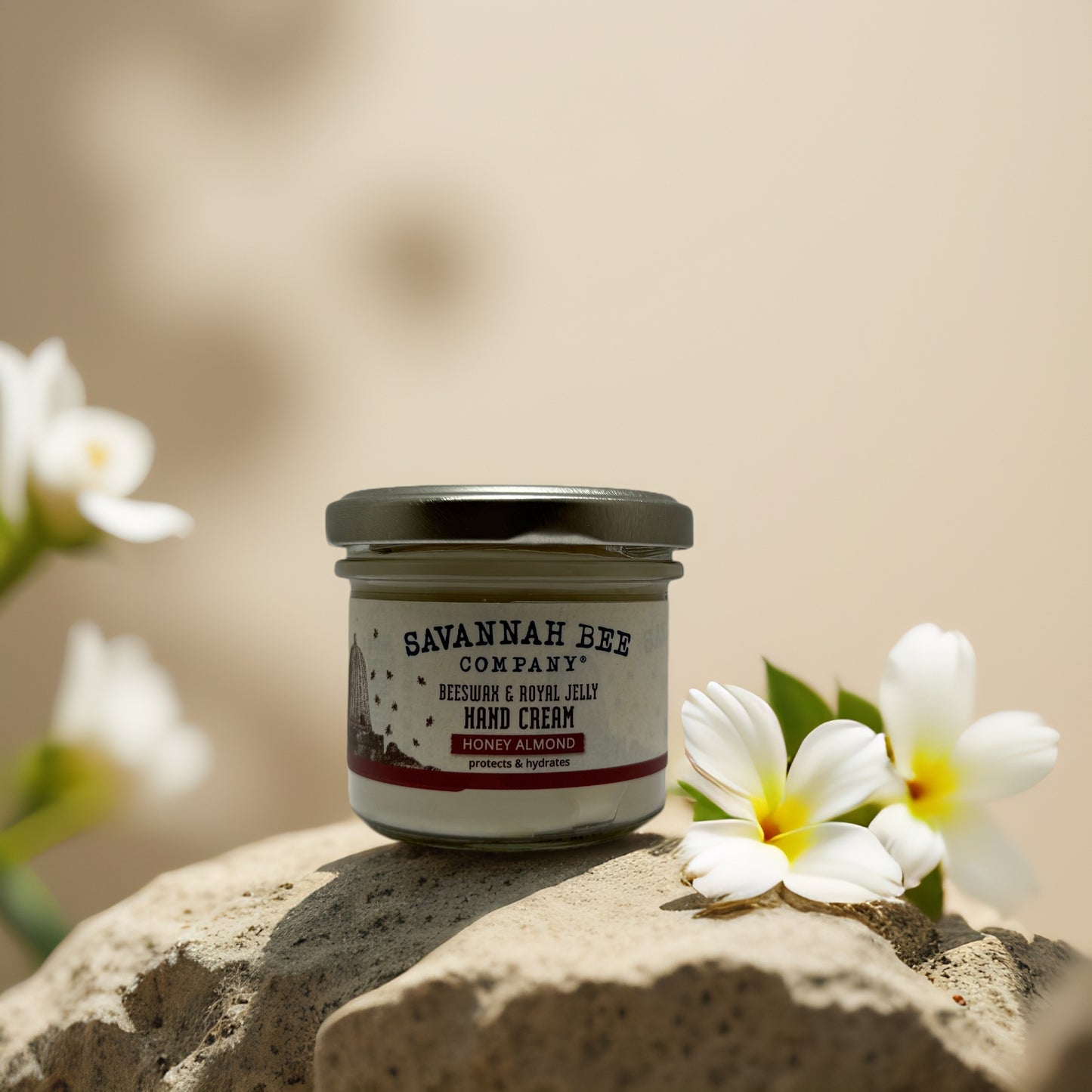 Protect & Hydrate | Honey Almond Hand Cream by Savannah Bee – 3.4 oz