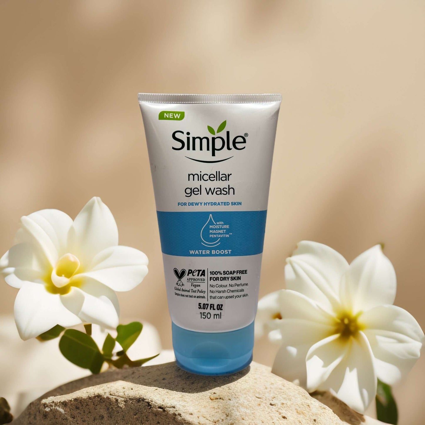 Gentle Hydration Cleanse | Micellar Gel Wash by Simple – 5.1 fl oz