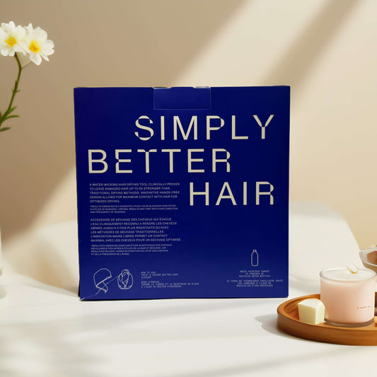 Faster Hair Drying | Aquis Wrap Hair-Drying Tool by Aquis - Baby Blue