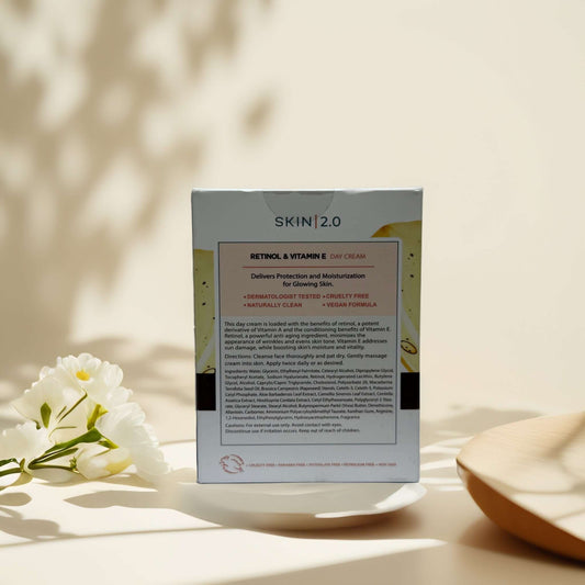 Hydrate + Defend | Retinol & Vitamin E Day Cream by Skin 2.0 – 1.7 fl oz